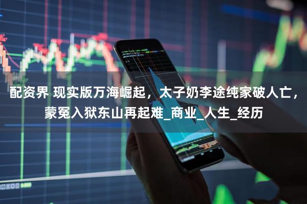 配资界 现实版万海崛起，太子奶李途纯家破人亡，蒙冤入狱东山再起难_商业_人生_经历