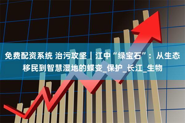 免费配资系统 治污攻坚｜江中“绿宝石”：从生态移民到智慧湿地的蝶变_保护_长江_生物